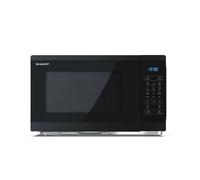 Four à micro-ondes à surface plane Sharp YC-MG252AE-B avec gril 25 L 900 W Noir