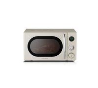 Four à micro-ondes Aiorber multifonction design rétro 20 L 700 W 6 niveaux de puissance Beige