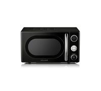 Four à micro-ondes Aiorber multifonction design rétro 20 L 700 W 6 niveaux de puissance Noir
