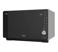 Four à micro-ondes argent avec grill - Whirlpool - 25 litres - 800 W - Fonctions Crisp et Steam - Technologie Full Flat