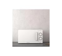 Cecotec 800 W Micro-ondes avec Gril ProClean 3120 Capacité de 20 L, Revêtement Ready2Clean, 700 W de Puissance, 6 niveaux, Minuterie 30 minutes, Mode Décongeler, Finition en Blanc