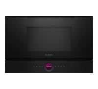 Bosch Serie 8 BFR7221B1 micro-onde Noir Micro-onde simple Intégré 21 L 900 W