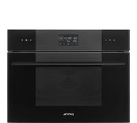 Smeg Four combiné micro-ondes SO4102M1B3 Linéa 40 L Noir