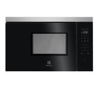 Four à micro-ondes Electrolux MQ818GXE Noir, Acier inoxydable Micro-ondes avec grill Encastrable 17 L 800 W G