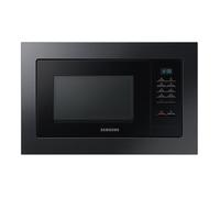 Four à micro-ondes encastrable Samsung MG23A7013CA/OL, 6 niveaux de puissance, 23 L, 800 W, acier inoxydable noir