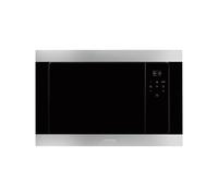 SMEG Micro ondes Grill Encastrable FMI320X2, 20 litres, Gril, Niche de 38 cm