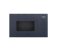 Four à micro-ondes Encastrable Smeg 60 cm Linéa FMI125G Neptune Grey