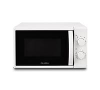 Micro-ondes blanc 1824FL, 700W, 20L de capacité, 5 programmes automatiques, simple et compact, contrôle manuel, facile à ouvrir