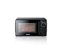 Four à micro-ondes, four à micro-ondes intelligent 20 L, commande à double bouton, minuterie 0-30 minutes, rotation à 360°, noir