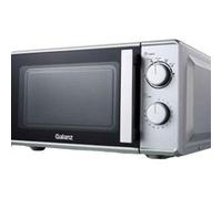 Four à micro-ondes Galanz, four à micro-ondes intelligent 20 L, commande à double bouton, minuterie 0-30 minutes, rotation à 360°, argent Argent