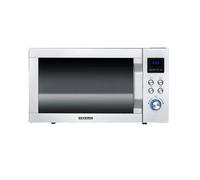 Severin MW 7777 Micro-ondes acier inoxydable, noir (mat) 900 W fonction grill