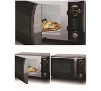 Four à micro-ondes - LIVOO - Rétro Vintage - 20 L - 700 W - Affichage LED