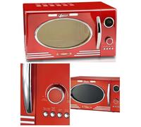 Four à Micro-ondes - MELISSA - Rouge Chili - 20L - 700W - 5 Programmes Automatiques