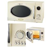 Four à Micro-ondes - MELISSA - Vintage - 23L - 800W - 12 Programmes Automatiques