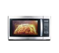 Four à micro-ondes multifonctionnel sur pied avec grill-Smad-42L-1100W-Noir-Grill 1200W~1400W