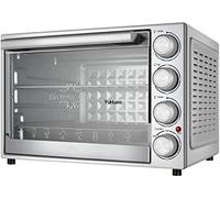 Four à micro-ondes Oven Solo en argent Tact double four intégré - Acier inoxydable de qualité supérieure four halogène à convection idéal pour rôtir, pâtisserie, esthétique et pratique