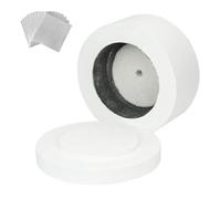 Four à micro-ondes pour la fusion du verre, four à poterie 7, 7 × 4, 3 pouces avec papier, professionnel pour un usage domestique, fabrication de bijoux, micro-ondes pour poterie