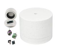 Four à micro-ondes pour poterie, four à micro-ondes pour la fusion du verre avec des fours en papier, bijoux en verre, outils de bricolage la maison 4, 7 x 3, 3 pouces pour la fusion