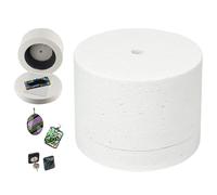 Four à micro-ondes pour poterie, four à micro-ondes pour la fusion du verre avec des fours, papier, verre, bijoux, outils de bricolage la maison, 4, 7x3, 3 pouces, 1 pièce.