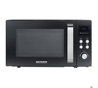 Severin MW 7752 micro-onde Noir, Acier inoxydable Micro-onde combiné Comptoir 25 L 900 W