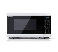 Micro-Onde + Gril Sharp YC-MG02EW 20L 800W 220V Décongélation Acier Inoxydable Noir Blanc G