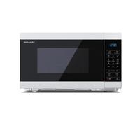 Four à micro-ondes Sharp YC-MG81E-W Surface plane Micro-ondes avec gril 28 L 900 W Noir, Blanc