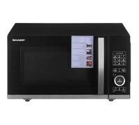 Four à micro-ondes - SHARP - YC-QG204AEB - 20L - 800W - Gril 1000W - Noir