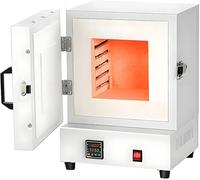 Four à Moufle 2000 W à Affichage Numérique, 1150 °c, pour La Fusion des Métaux, Four De Décapage Compact De Table - Idéal pour Les Laboratoires Et Les Amateurs