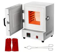 Four à moufle de laboratoire, four de frittage électrique 2000W, four de laboratoire fermé haute température 1150°C, four de frittage à résistance en céramique pour moules en plâtre pour bijoux
