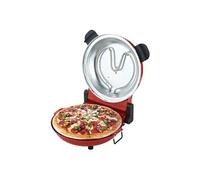 Sirge Osolemio Four à pizza 1200 W - 400 °C - [Pierre Réfractaire noire] - 30 cm - cuit les pizzas en 5 minutes - Double résistance - Minuteur 15min