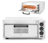 Four à pizza compact - Argent - 230V/2000W - 580x560x(H)275 mm - Hendi