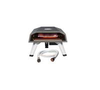 Four a pizza à gaz 4400W Ø 30cm + tuyay gaz prémonté