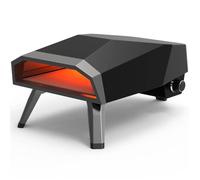 Four à Pizza à Gaz Nomade - GENERIC - Alimentation Gaz - 3900 Watts - Température maximum 500°C - Noir et Gris