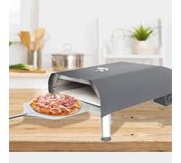 Four à pizza à gaz portable en acier inoxydable de 40,6 cm pour l'extérieur et la maison