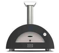 Four à pizza au bois Alfa Forni Moderno 3 Pizzas - Gris Ardoise