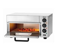Four à pizza - BARTSCHER - ST415 - Chaleur voûte / sole réglable séparément - Pizza Ø 40 cm - Acier inoxydable