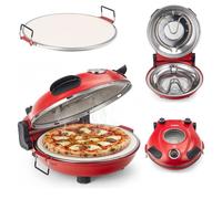 Four à pizza COIL + pierre 420° portable 1200W à pizza en verre résistant