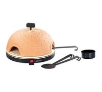 Four à pizza - Cucina Di Modena - Grande pizza - Couvercle en terre cuite - 1100 W - Température variable