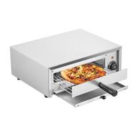 Four à Pizza Electrique 12 pouces 1500 W 50-350 ? Plateau Ramasse-Miettes