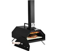 Four à pizza d'extérieur à combustible - Fours à pizza - Cuisinez dans votre jardin et au-delà avec ce four à pizza portable pour cuisine d'extérieur