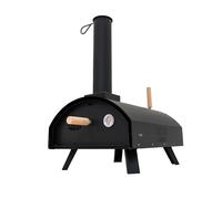Four à Pizza d'Extérieur Classique en Acier Noir Multi-Combustible & Pelle