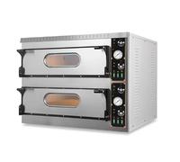 Four à Pizza Double Electrique - 12 Pizzas pour Pizzeria - TL Big idéal 18,0 kW - Resto Italia