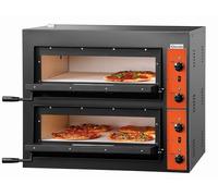 Four à pizza double électrique - 4 + 4 pizzas pro - 8,4 kW - Bartscher