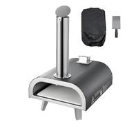 Four à pizza - DUOKU - SRGP025 - Portable 12"" (305 mm) - 538°C max - Thermomètre intégré