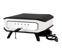 Four à pizza électrique 230V/2200W avec porte Surface de cuisson : 42.5 x 42.5 cm Blanc et noir G