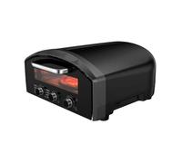 Four à pizza électrique Beldeko DONATO - 450 C - 2140W - Cuisson en 90 sec - 8 modes + manuel - Pierre réfractaire