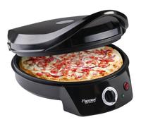 Bestron Four à pizza électrique – 1 800 W, 230°C, Ø 27 cm, chauffage haut/bas – Noir