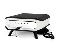 Four à pizza électrique - COZZE - 13"" - 90356 - 2200 W - 60,5 x 60,5 x 30,5 cm - Noir / Blanc