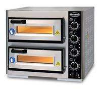 Four à Pizza Electrique Eclairé 2 Pizzas Ø 39 cm Combisteel G