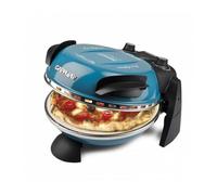 Four à pizza électrique G3Ferrari G10006 1200W Pierre réfractaire ø31cm Minuteur 5min Bleu